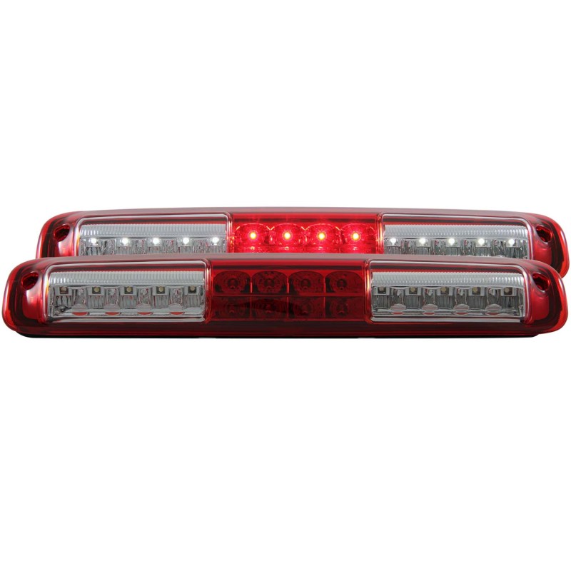 Anzo 531029 Third Brake Light Assembly, LED, Red/Clear Lens