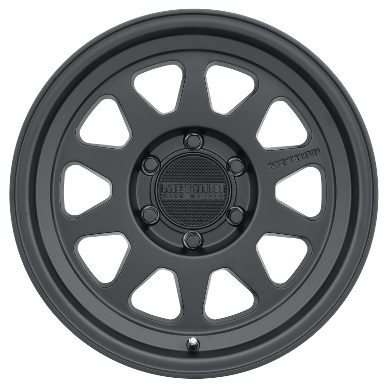 Method Race MR31678560500 17x8.5 0mm Offset 6x5.5 106.25mm CB Matte Black Wheel