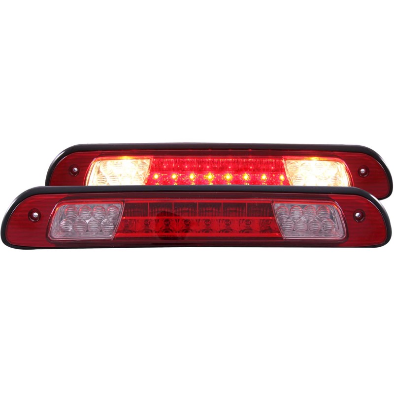 Anzo 531040 Third Brake Light Assembly, LED, Red/Clear Lens