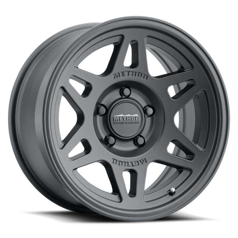Method MR706 Bead Grip 17x8.5 0mm Offset 8x6.5 6.5mm Matte Black Wheel - MR70678580500