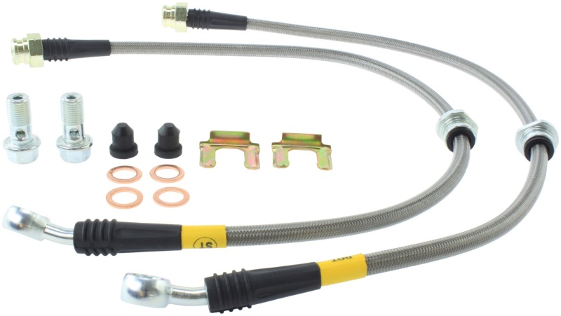 StopTech 950.47504 Stainless Steel Brake Line Kit For 04-07 Subaru Impreza NEW