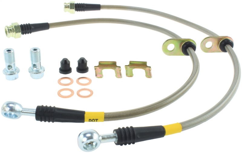 StopTech 950.47508 Stainless Steel Brake Line Kit For 13-20 Subaru BRZ