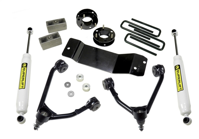 Superlift 3700 3.5" Lift Kit For Chevrolet Silverado GMC Sierra 1500 4WD 2007-16