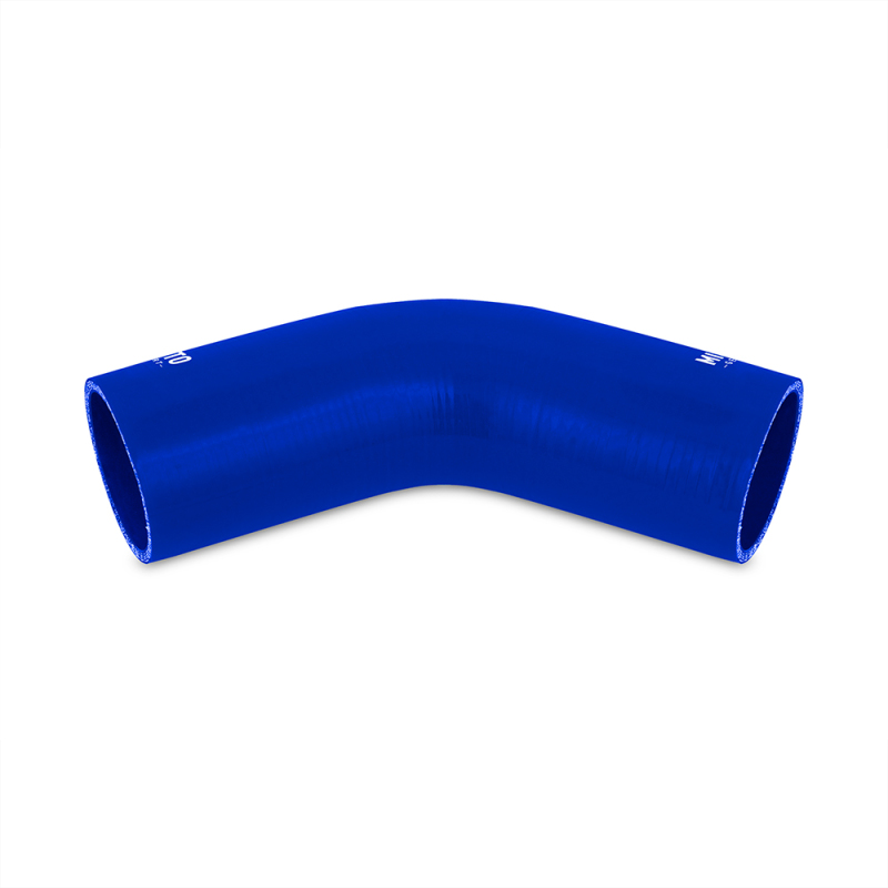 Mishimoto 3.5in. 45 Degree Silicone Coupler - Blue - MMCP-3545BL