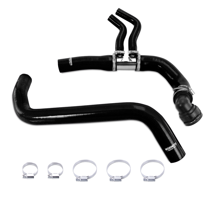 Mishimoto 11-14 Ford F-150 3.5L EcoBoost / 2.7L V6 Silicone Coolant Hose Kit - Black - MMHOSE-F35T-11BK