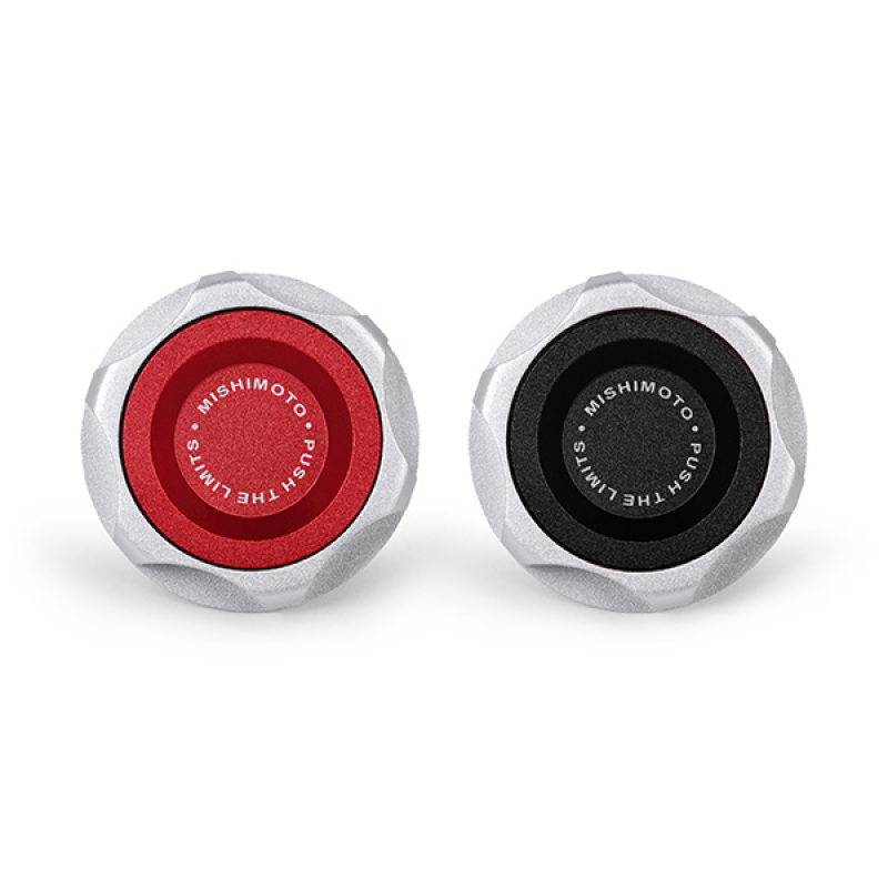 Mishimoto 2015+ Ford Mustang EcoBoost/2013+ Ford Focus ST Oil Filler Cap - Red - MMOFC-MUS4-15MRD