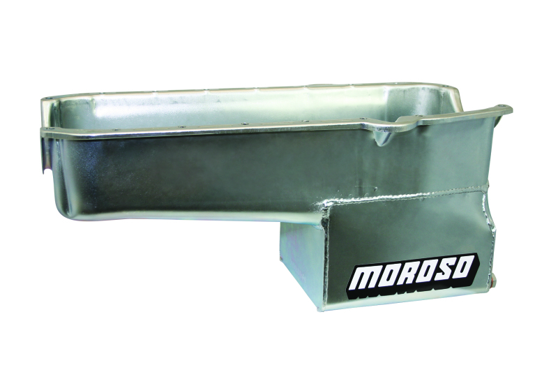 Moroso 20160 Engine Oil Pan For For SBC Street and Strip; 9-1/2"