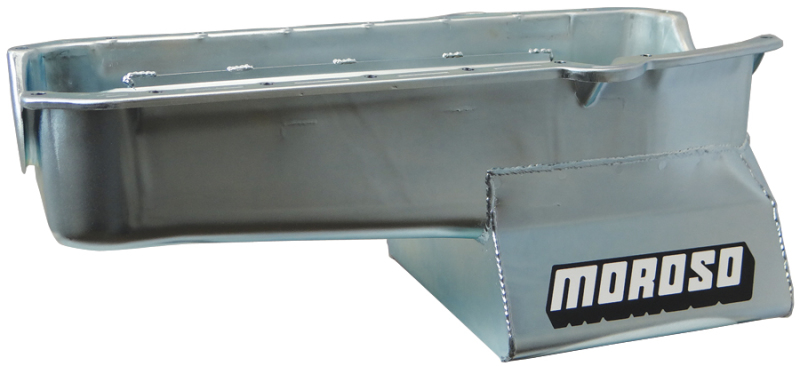Moroso 20191 Street/Strip Engine Oil Pan 8-1/4 in Deep For Small Block Chevy