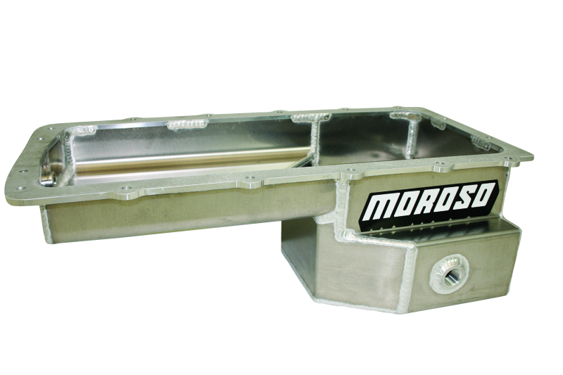 Moroso 20574 Oil Pan Drag Race Fabricated Aluminum For Ford 5.0L Coyote