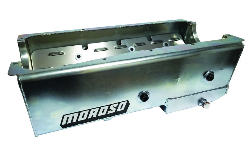 Moroso 20616 Engine Oil Pan Drag Race Full Sump 9 qt 7-7/8in Deep Clears