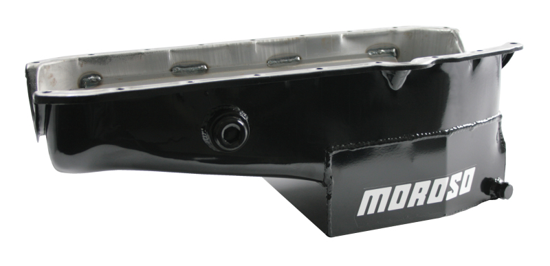 Moroso 21324 Engine Oil Pan Oval Track Rear Sump 7 qt 7-1/2in Deep