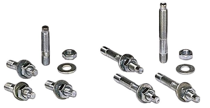 Moroso Carburetor Stud Kit For 1/2in Spacers - 37955