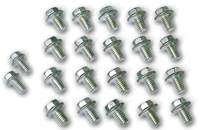 Moroso 38555 Oil Pan Bolts; For Multi-Piece Oil Pan Gaskets; 1/2'' long