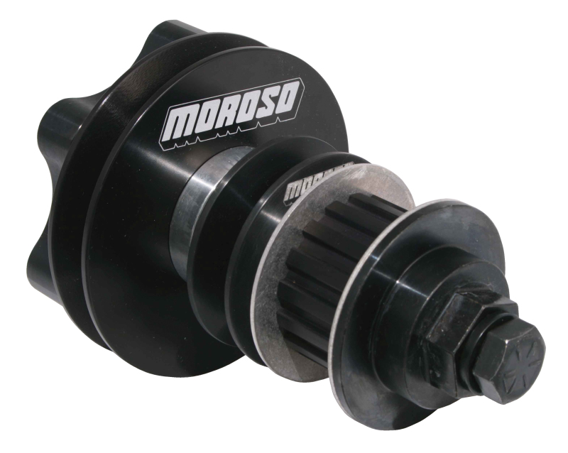 Moroso 63849 Crank Mandrel Drive Kit Black Aluminum For Big Block Chevy