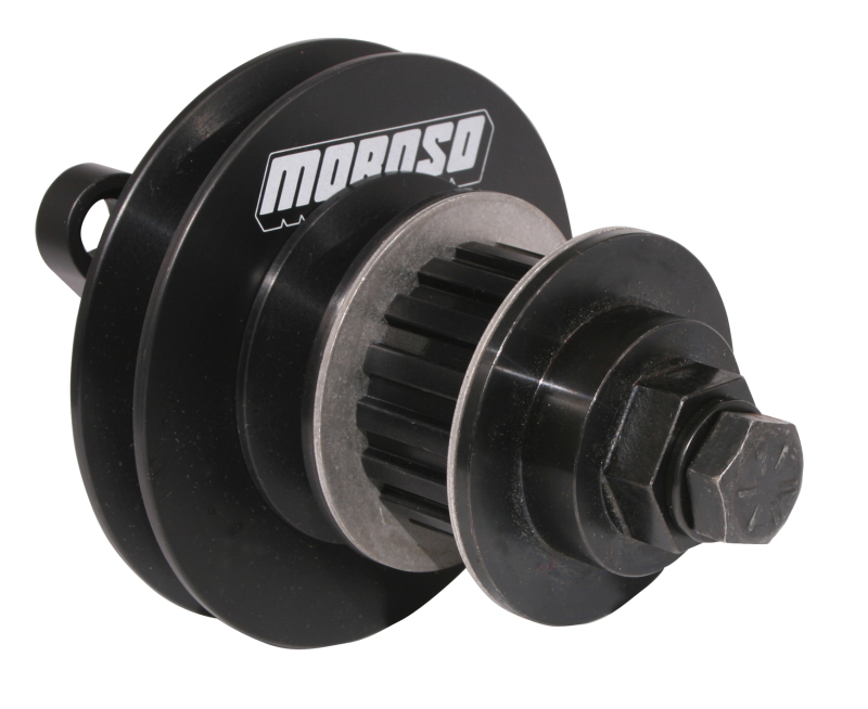 Moroso 63860 Drive Kit Dry Sump & Vacuum Pump Flange Style With Pulleys