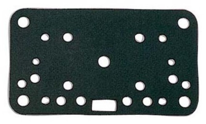 Moroso 65223 Metering Block Gaskets Black Reusable Buna-N
