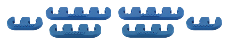 Moroso Spark Plug Wire Separator Kit - 7-9mm - Blue - 72160