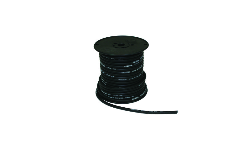 Moroso 73838 Spark Plug Wire Ultra 40 Spiral Core 8.65 mm 100 ft Silicone Black