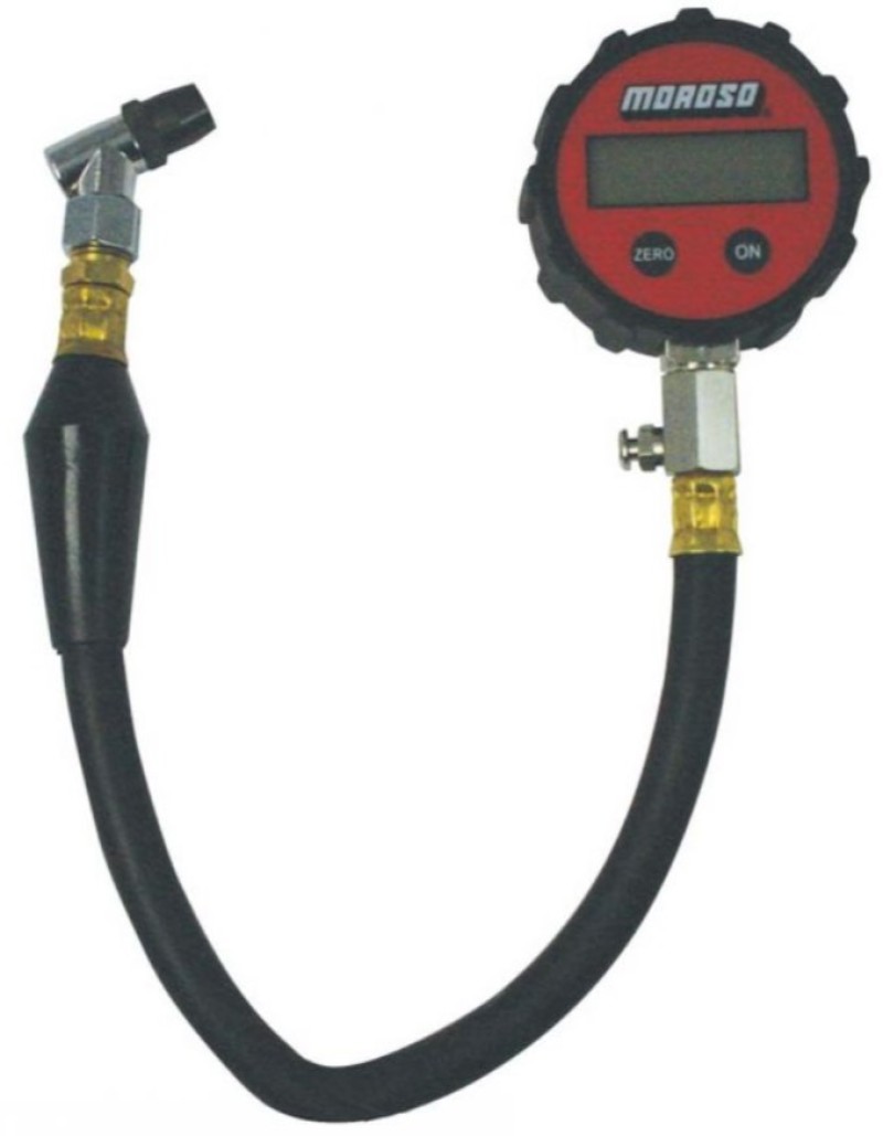 Moroso 89576 Digital Tire Pressure Back Lit Gauge; 0-100 psi