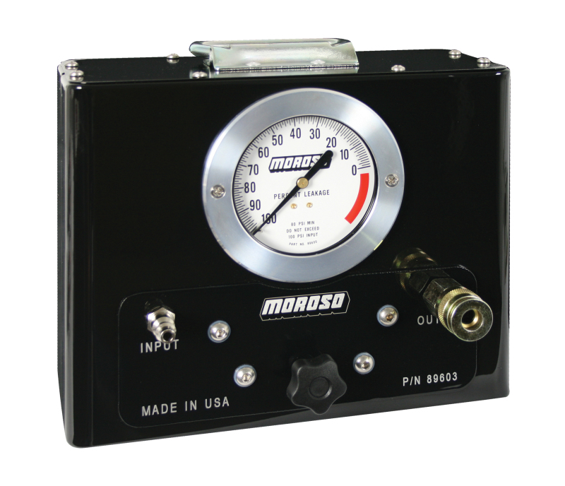 Moroso 89603 Leak Down Tester Mechanical Analog 3 ft Hose NEW