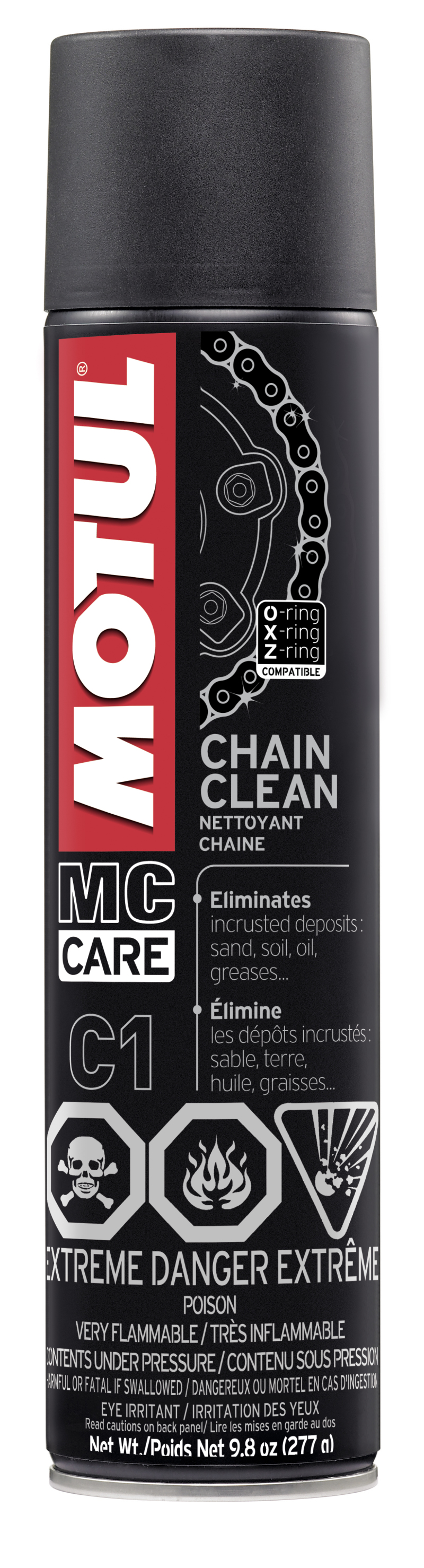 Motul 9.8oz Cleaners Chain Clean - 103243
