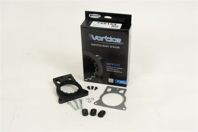 Volant 725153 Throttle Body Spacer Air Intake For Sierra Sailverado 4.8L-6.0L