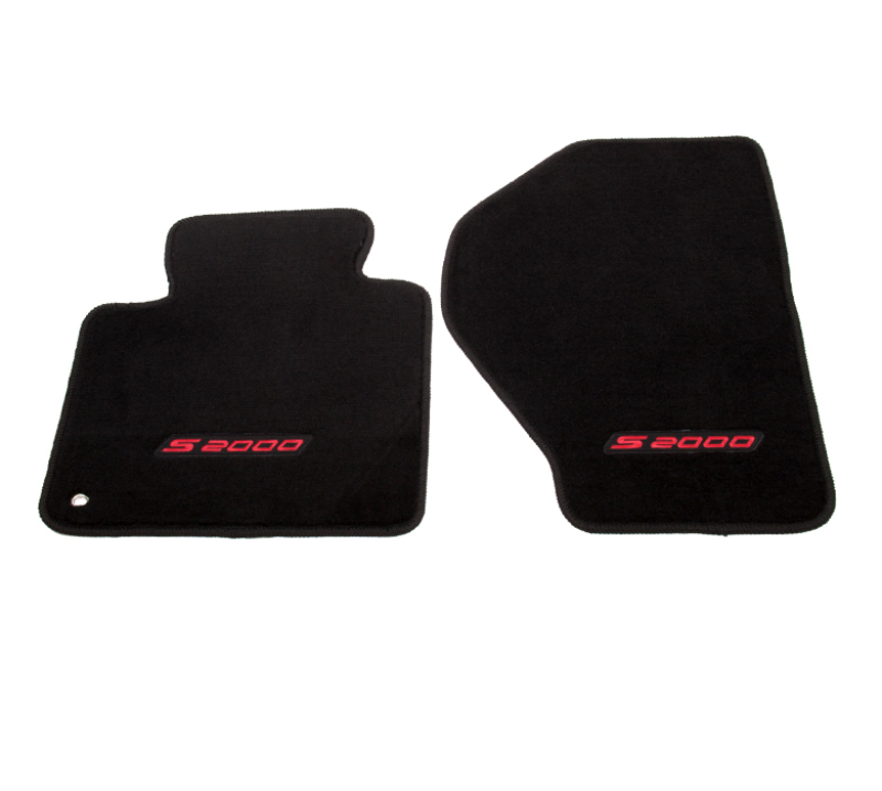 NRG Floor Mats - Honda S2000 (S2000 Logo) - 2pc. - FMR-100