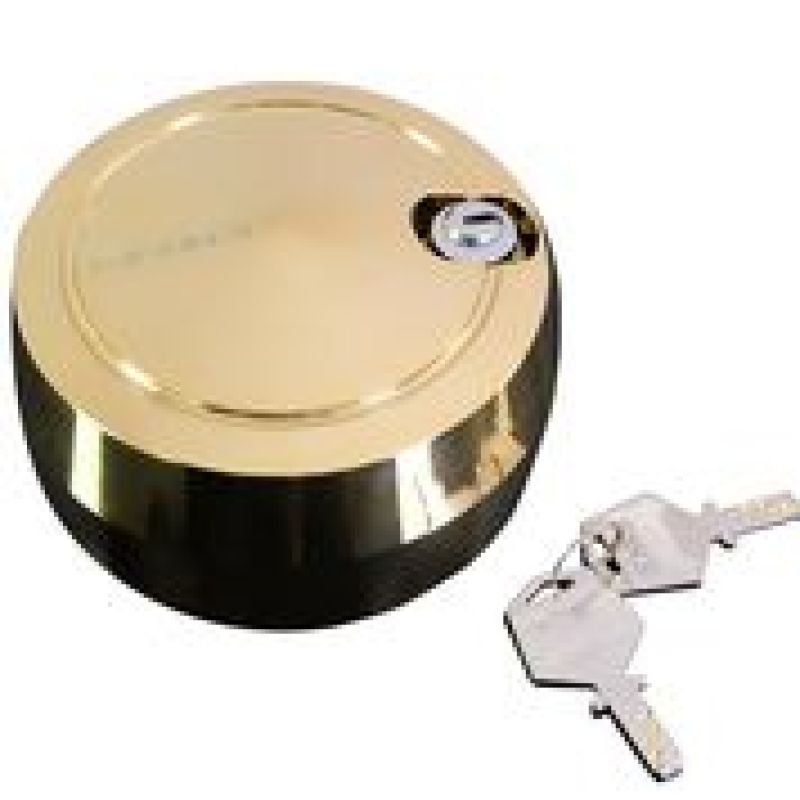 NRG SRK-201C/GD Quick Lock Lock Spinner Chrome Gold