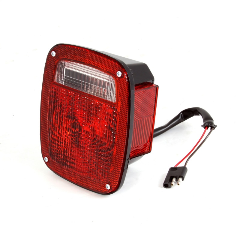 Omix-ADA 12403.08 RH Black Tail Lamp For 81-86 Jeep CJ Models