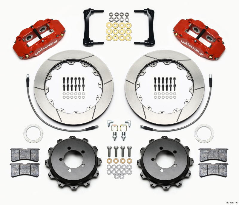 Wilwood 140-12871-R Superlite 4R Rear Big Brake Kit For Parking Brake NEW