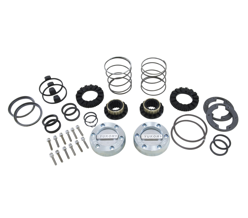 Yukon YHC70007 Hardcore Locking Hub Set For GM 8.5 Inch Front & Dana 44 NEW