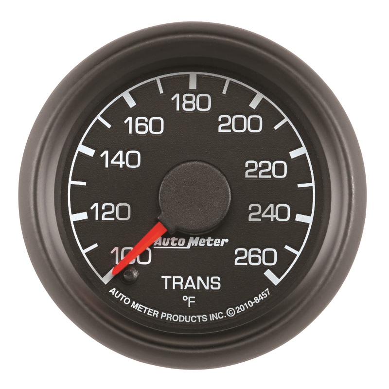 Auto Meter 8457 2-1/16" Factory Match Trans Temp Gauge 100-260 F For Ford NEW - 8457