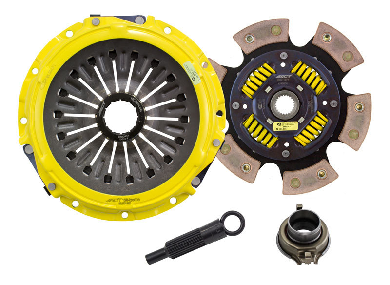ACT ME2-XTG6 XT-M/Race Sprung 6 Pad Clutch Kit; For Mitsubishi Lancer EVO