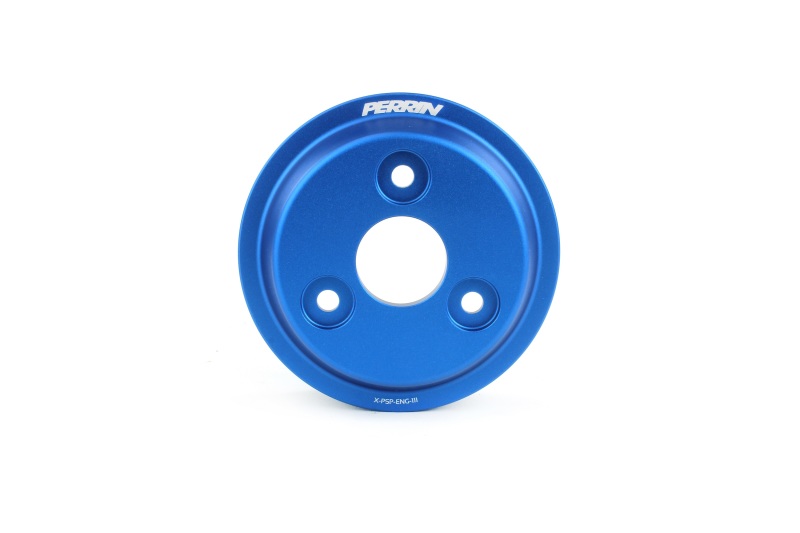 Perrin 15-21 Subaru WRX Lightweight Water Pump Pulley - Blue - PSP-ENG-111BL
