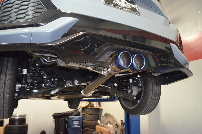 Injen SES1500TT Performance Exhaust System; For 2016-2020 Honda Civic Hatch