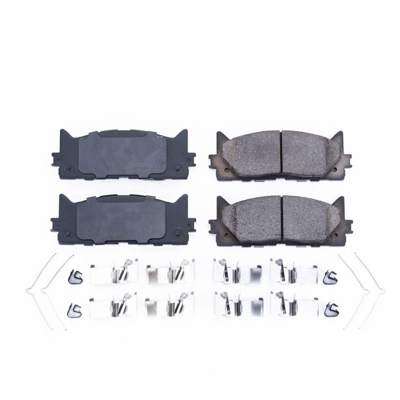 Power Stop 13-18 Lexus ES300h Front Z17 Evolution Ceramic Brake Pads w/Hardware - 17-1293
