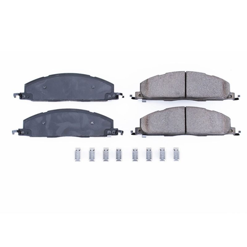 Power Stop 09-10 Dodge Ram 2500 Rear Z17 Evolution Ceramic Brake Pads w/Hardware - 17-1400