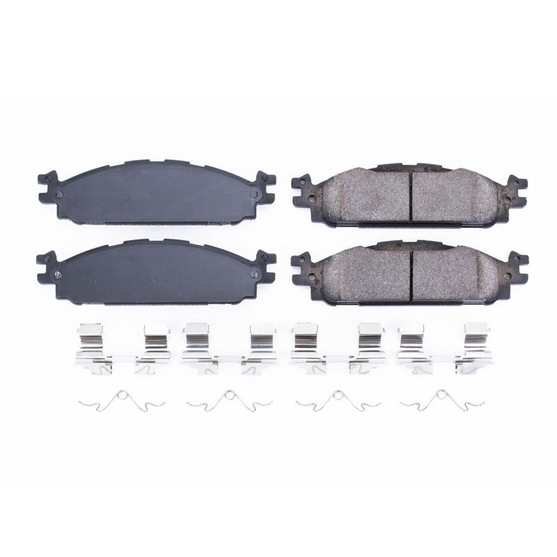 Power Stop 11-19 Ford Explorer Front Z17 Evolution Ceramic Brake Pads w/Hardware - 17-1508