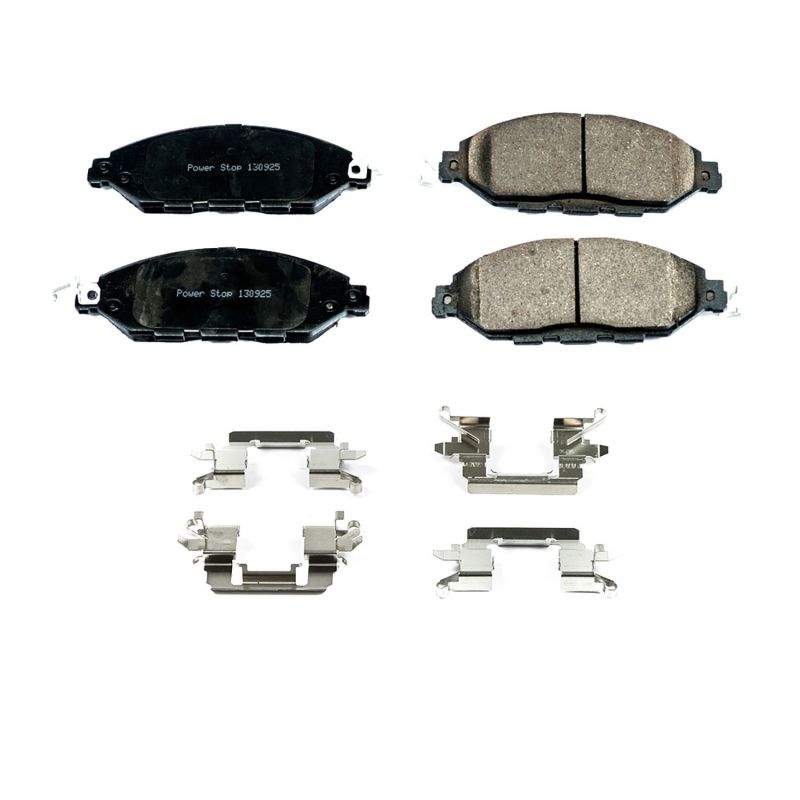 Power Stop 2013 Infiniti JX35 Front Z17 Evolution Ceramic Brake Pads w/Hardware - 17-1649