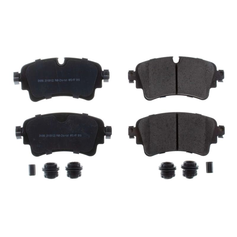 Power Stop 17-19 Audi A4 Rear Z17 Evolution Ceramic Brake Pads w/Hardware - 17-1898