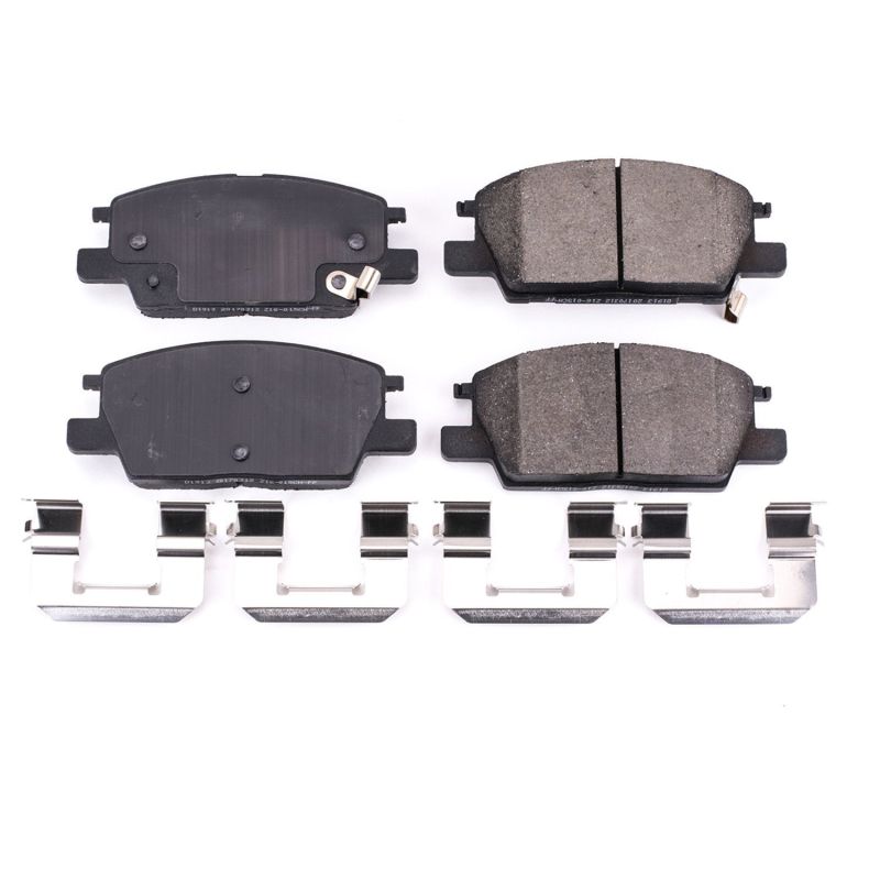 Power Stop 17-19 Buick LaCrosse Front Z17 Evolution Ceramic Brake Pads w/Hardware - 17-1913