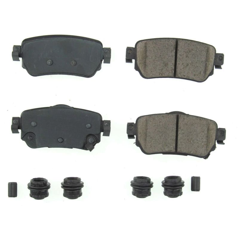Power Stop 18-19 Nissan Leaf Rear Z17 Evolution Ceramic Brake Pads w/Hardware - 17-1965