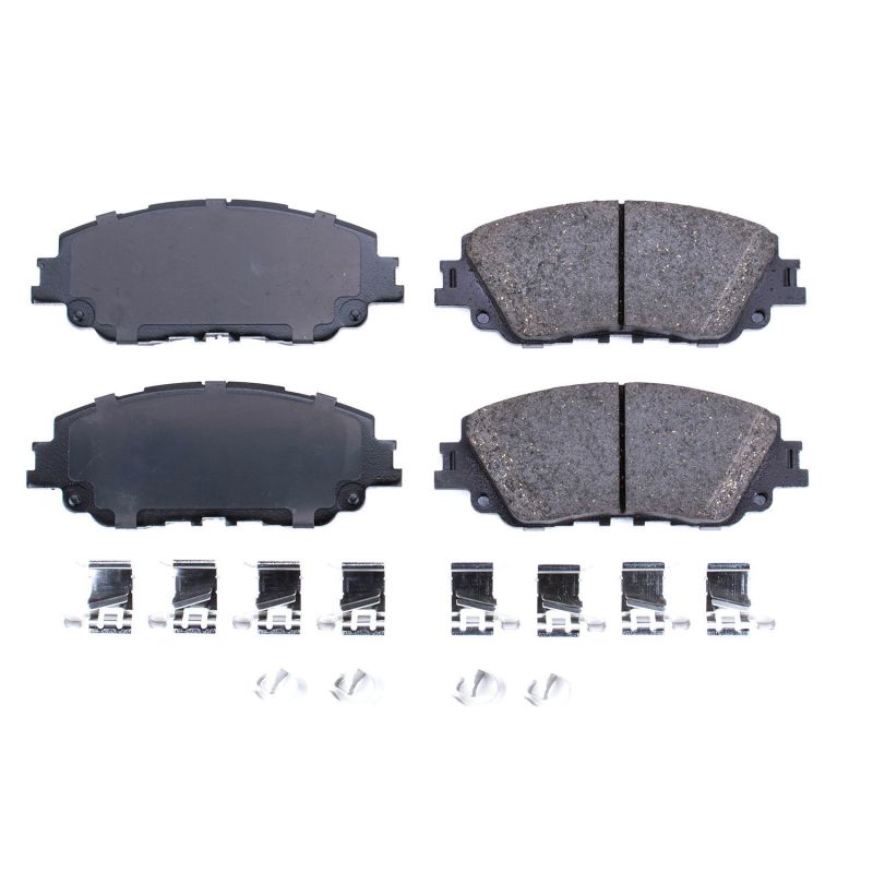 Power Stop 2019 Lexus ES300h Front Z17 Evolution Ceramic Brake Pads w/Hardware - 17-2076