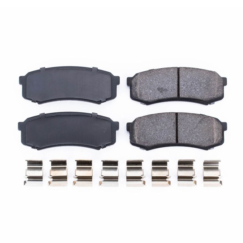 Power Stop 10-19 Lexus GX460 Rear Z17 Evolution Ceramic Brake Pads w/Hardware - 17-606