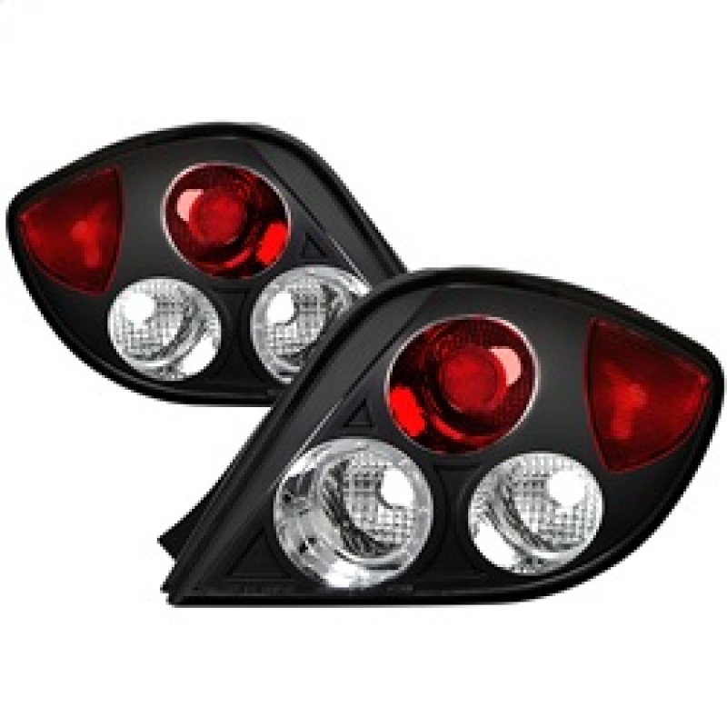 Spyder Hyundai Tiburon 03-05 Euro Style Tail Lights Black ALT-YD-HYT03-BK - 5005434