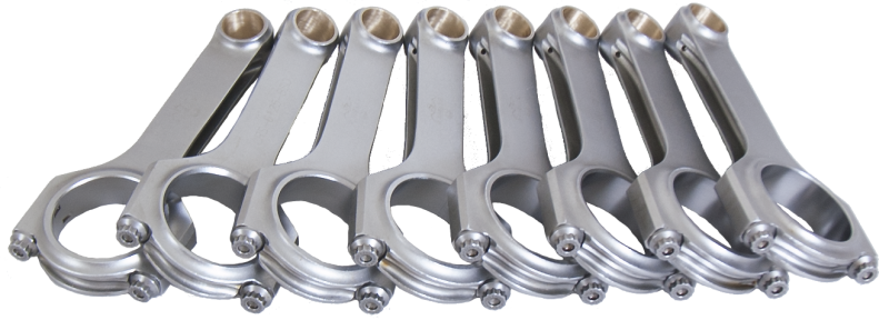 Eagle CRS6125O3D Forged 4340 Steel H-Beam Connecting Rods; 6.125 in. (Set of 8)