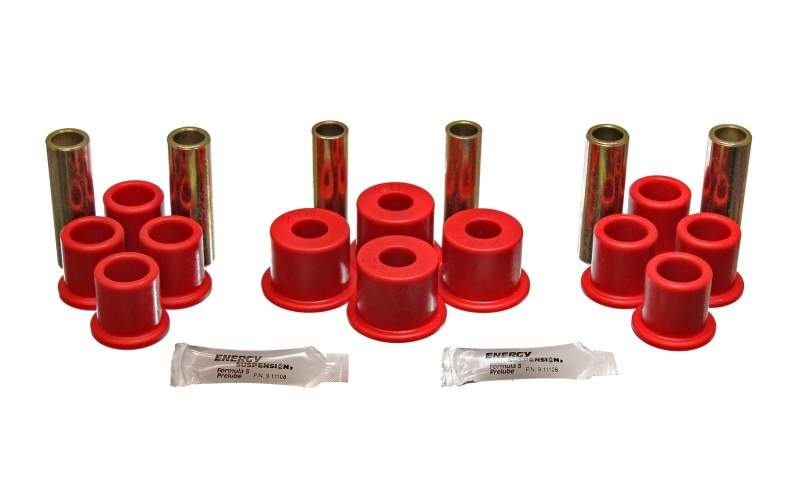 Energy Suspension 4.2122R Leaf Spring Bushing Set For 84-90 Ford Bronco II