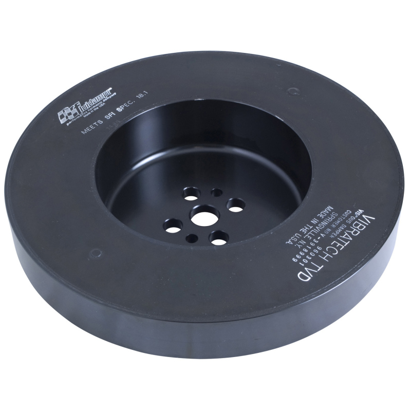 Fluidampr 960301 Harmonic Balancer Internal Steel Black For Dodge Cummins Diesel