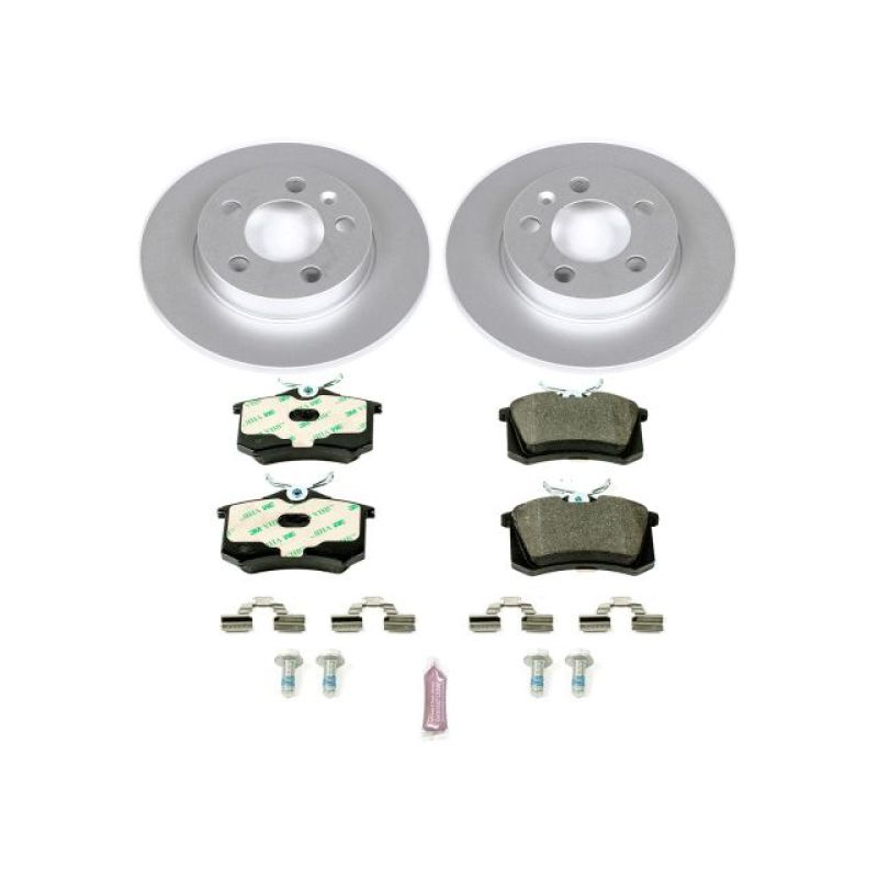 Power Stop 00-06 Audi TT Quattro Rear Euro-Stop Brake Kit - ESK3093