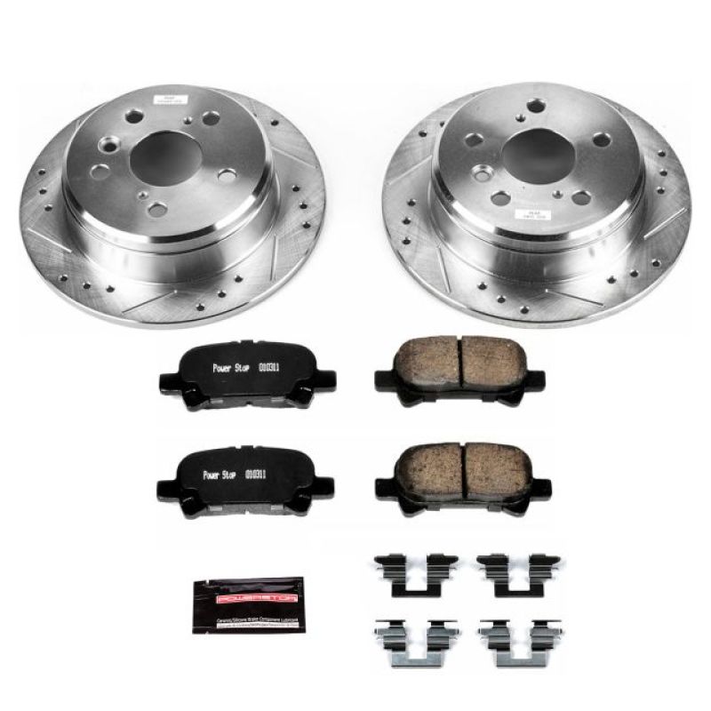 Power Stop 00-01 Toyota Camry Rear Z23 Evolution Sport Brake Kit - K1083